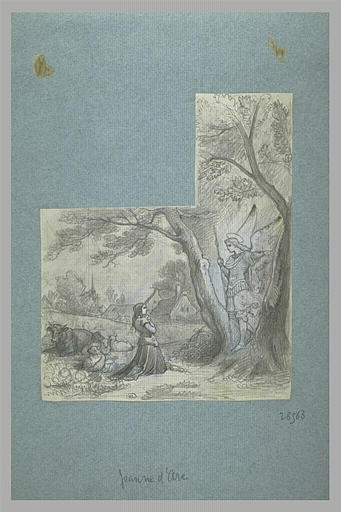 Apparition de Saint-Michel à Jeanne d'Arc_0