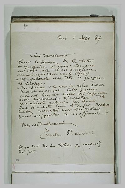 Lettre d'Emile Bernard à Schuffenecker (?)_0