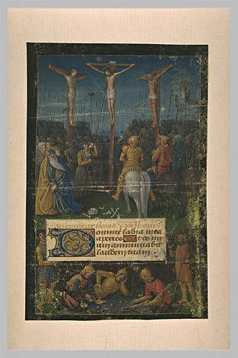 Crucifixion avec le Christ et les deux larrons_0