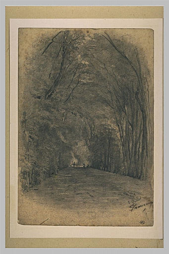 Allée dans un parc_0