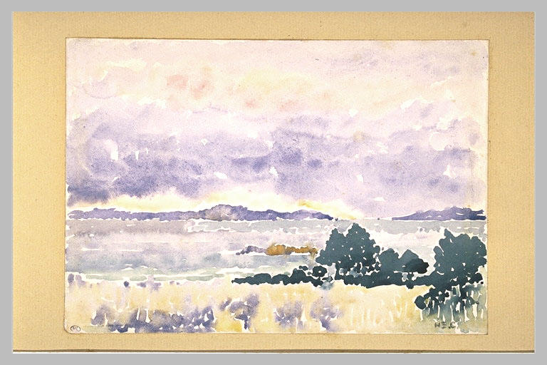 Lande au bord de la mer_0