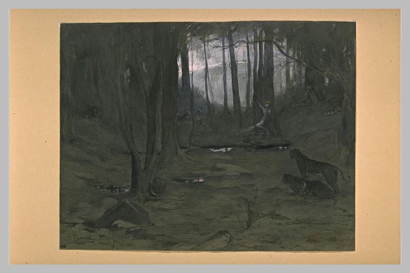 Orphée charmant les animaux_0