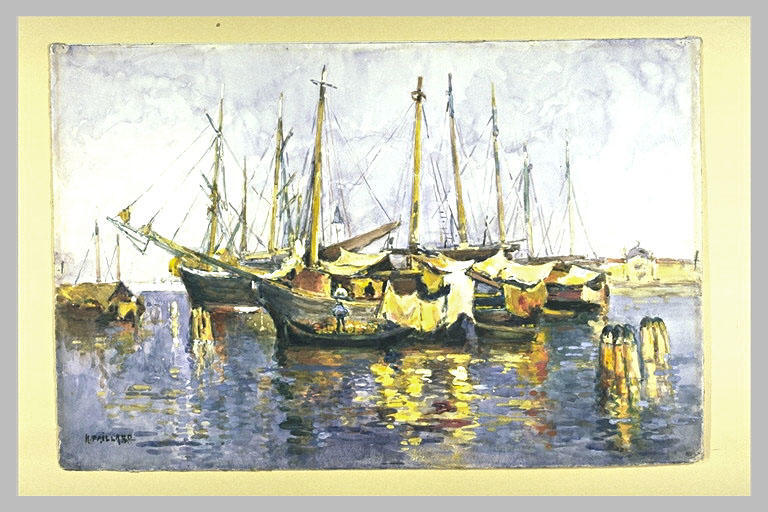 Barques à Venise_0