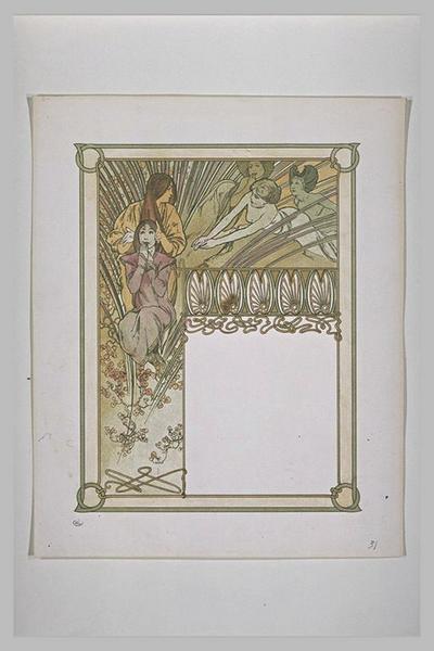 Etude pour Ilsée, chapitre III : Adolescent caressé par une jeune fille aux longs cheveux_0