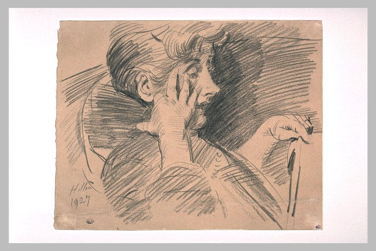 Madame Helleu, en buste_0