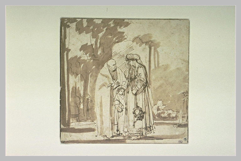 Abraham congédiant Agar_0