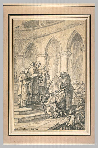 Saint Benoît recevant le viatique_0