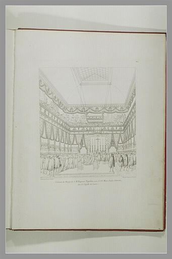 Mariage de l'Empereur et de l'Impératrice dans la chapelle du Louvre_0