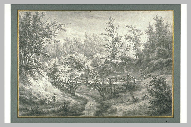 Le petit pont suisse du parc d'Elswout_0