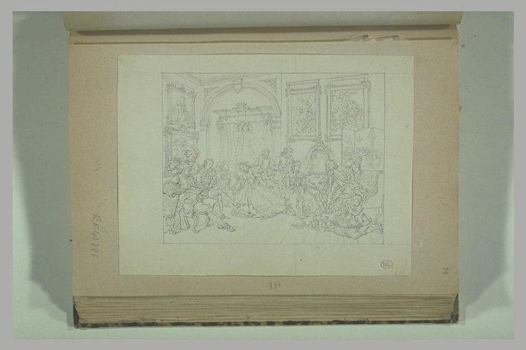 Joyeuse compagnie dans un intérieur_0