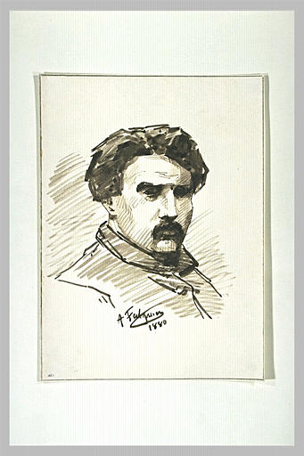 Tête d'homme barbu_0