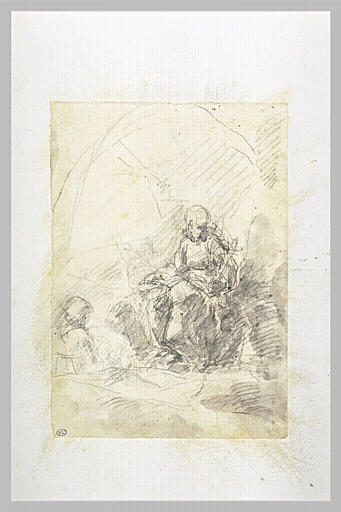 Saint François d'Assise dans le désert_0