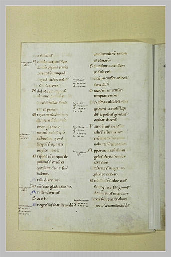 Texte manuscrit : Evangile selon saint Luc_0