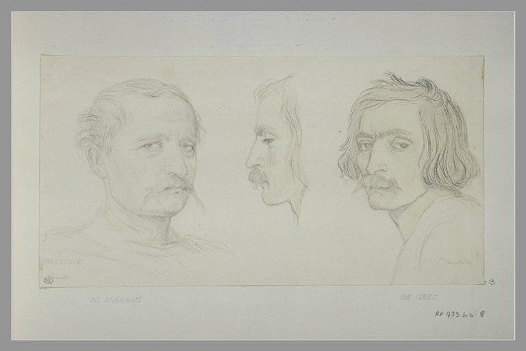 Portraits d'albanais et de grec_0
