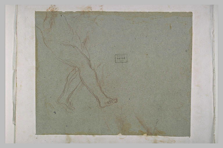 Esquisse de la partie inférieure d'une figure_0