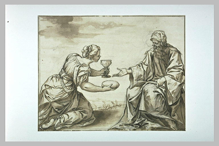 Le Prophète Elie et la veuve de Sarepta_0