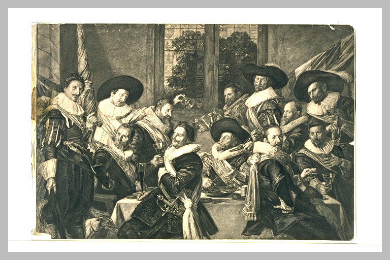 Banquet des officiers du corps des archers de Saint-Adrien de Haarlem_0