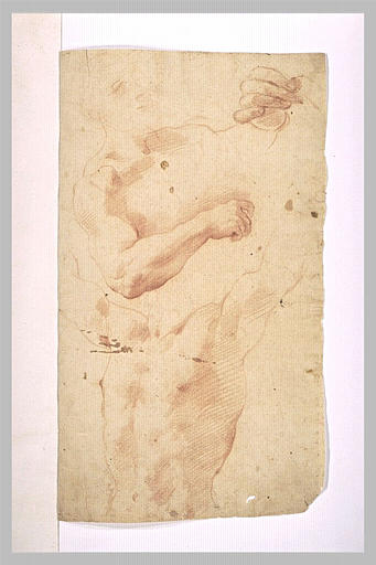 Etude de deux bustes d'hommes_0