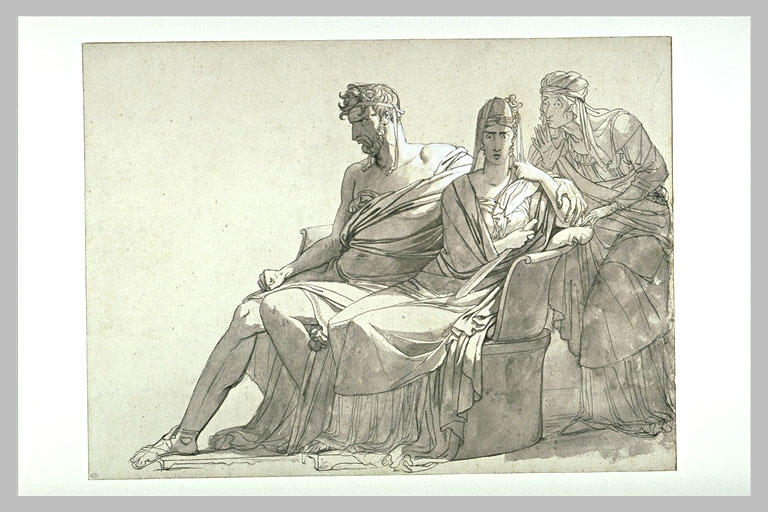 Etude pour le tableau Phèdre et Hippolyte_0