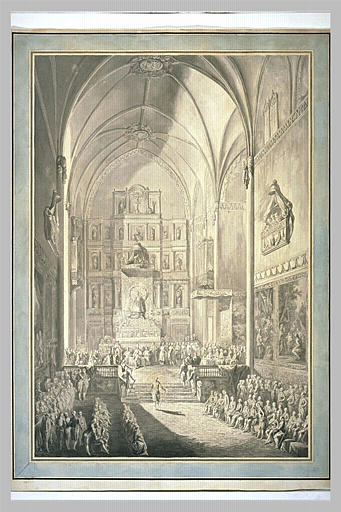 Le Serment de Ferdinand VII, dans l'église San Jeronimo el Real_0