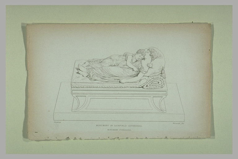 Tombeau avec gisants de deux enfants_0