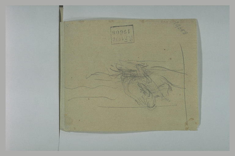 Personnage accroupi, de dos_0