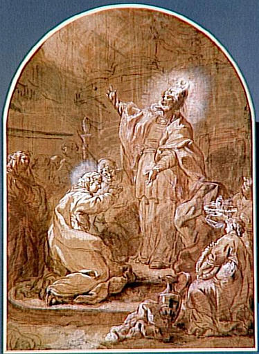 LE MARIAGE DE LA VIERGE, Jean-Baptiste Henri Deshays, 1763