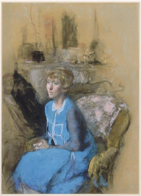 La dame en bleue_0