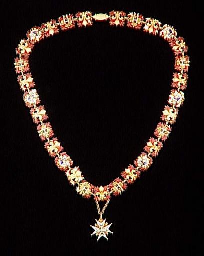 Collier de chevalier de l'Ordre du Saint-Esprit_0