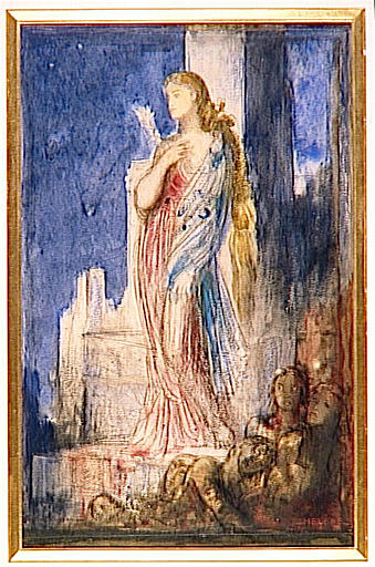 Hélène sur les remparts de Troie_0