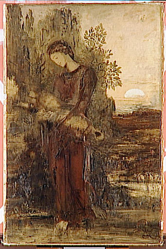Jeune fille thrace portant la tête d'Orphée_0