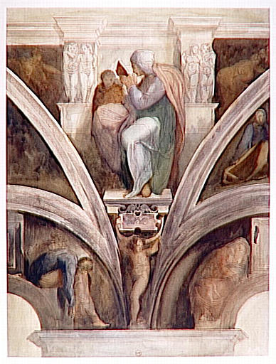 Copie d'après Michel-Ange : Sibylle de Perse (chapelle Sixtine, Vatican)_0
