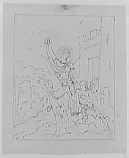 Étude pour saint Martin_0