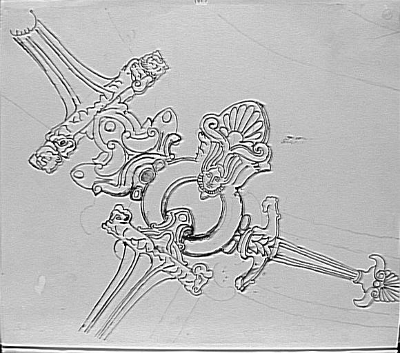 Étude de motif décoratif pour les Prétendants_0