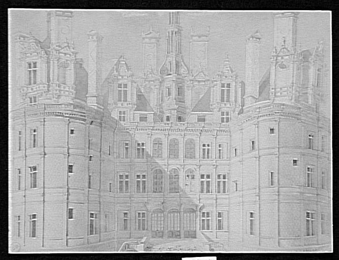 Vue de Chambord_0