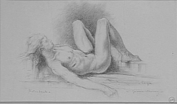 Étude de cadavre pour les Prétendants_0