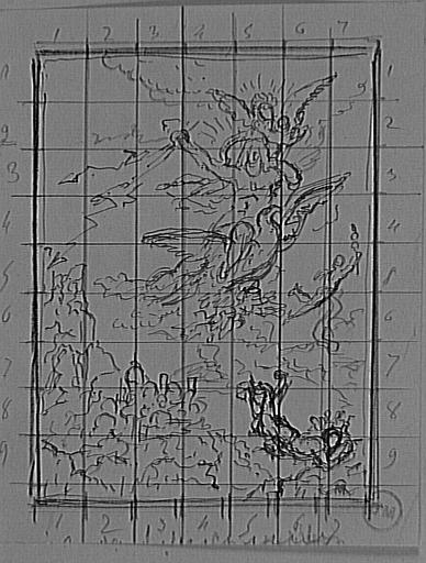 Étude pour Jupiter et les tonnerres_0