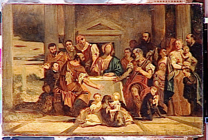 Les Pèlerins d'Emmaüs d'après Véronèse_0