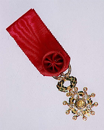 Médaille d'officier de la légion d'honneur de Gustave Moreau_0