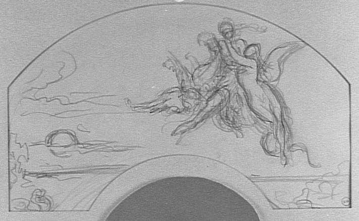 Roger et Angélique (projet d'éventail)_0