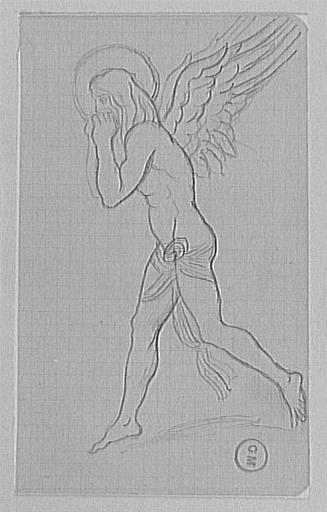 Copie d'un personnage ailé d'après Flaxman_0