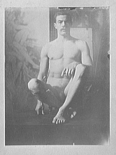 Modèle masculin dans l'atelier de Gustave Moreau : pose pour Les Argonautes_0