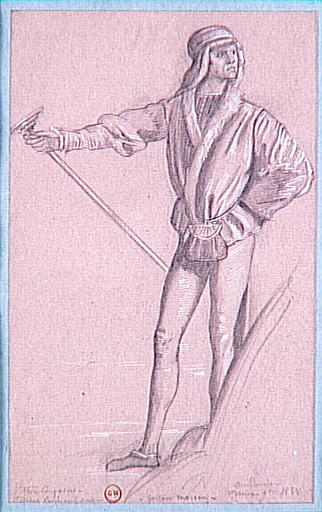 Copie d'après Carpaccio : Légende de sainte Ursule - Arrivée à Rome_0