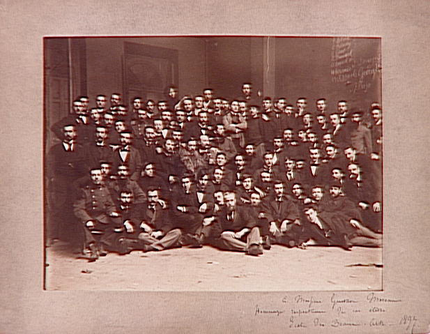 L'Atelier de Gustave Moreau à l'Ecole des Beaux-Arts en décembre 1897_0
