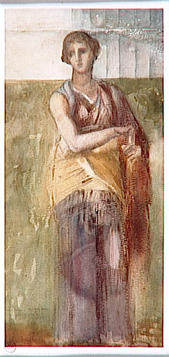 Copie d'après une peinture antique : Médée méditant la mort de ses enfants (Musée national, Naples)_0