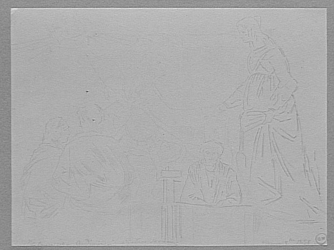 Légende de sainte Ursule, départ des fiancés, d'après Carpaccio_0