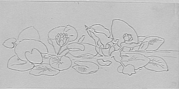 Étude de plantes aquatiques pour Les Filles de Thespius_0