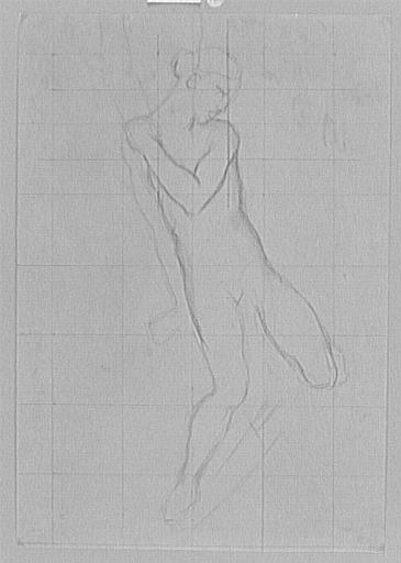 Étude de femme nue pour Lucrèce dans Lucrèce et Tarquin_0