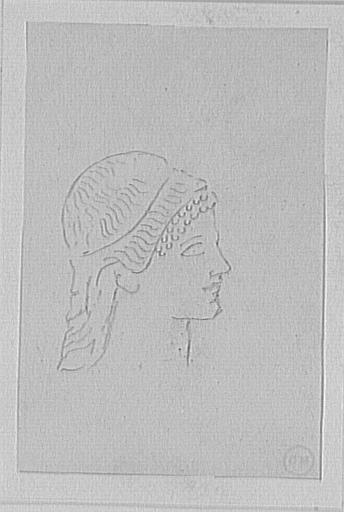 Étude de tête de kouros grec archaïque_0