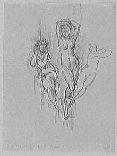 Trois études de femme nue pour Galatée_0